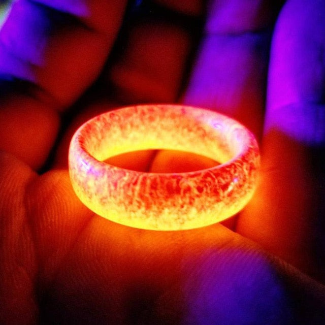 Luminous Glow In The Resin Ring