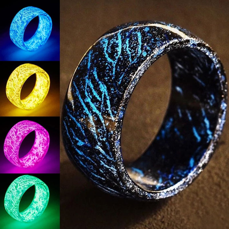 Luminous Glow In The Resin Ring